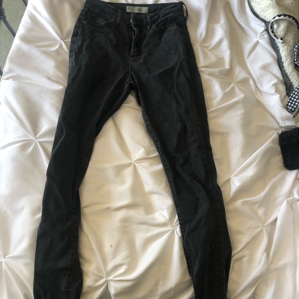 Grey topshop jeans